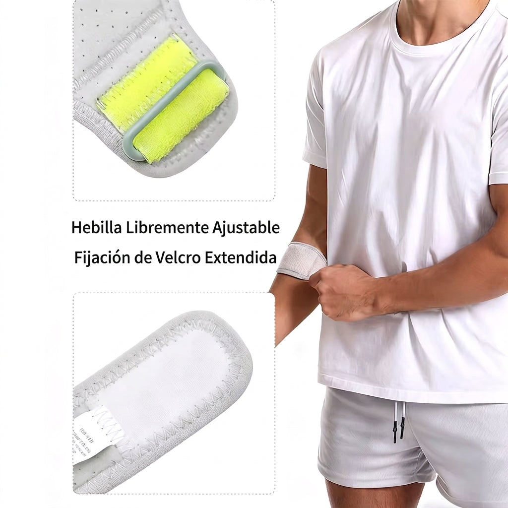 Almohadilla ajustable para dolor de codos y antebrazos