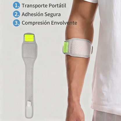 Almohadilla ajustable para dolor de codos y antebrazos