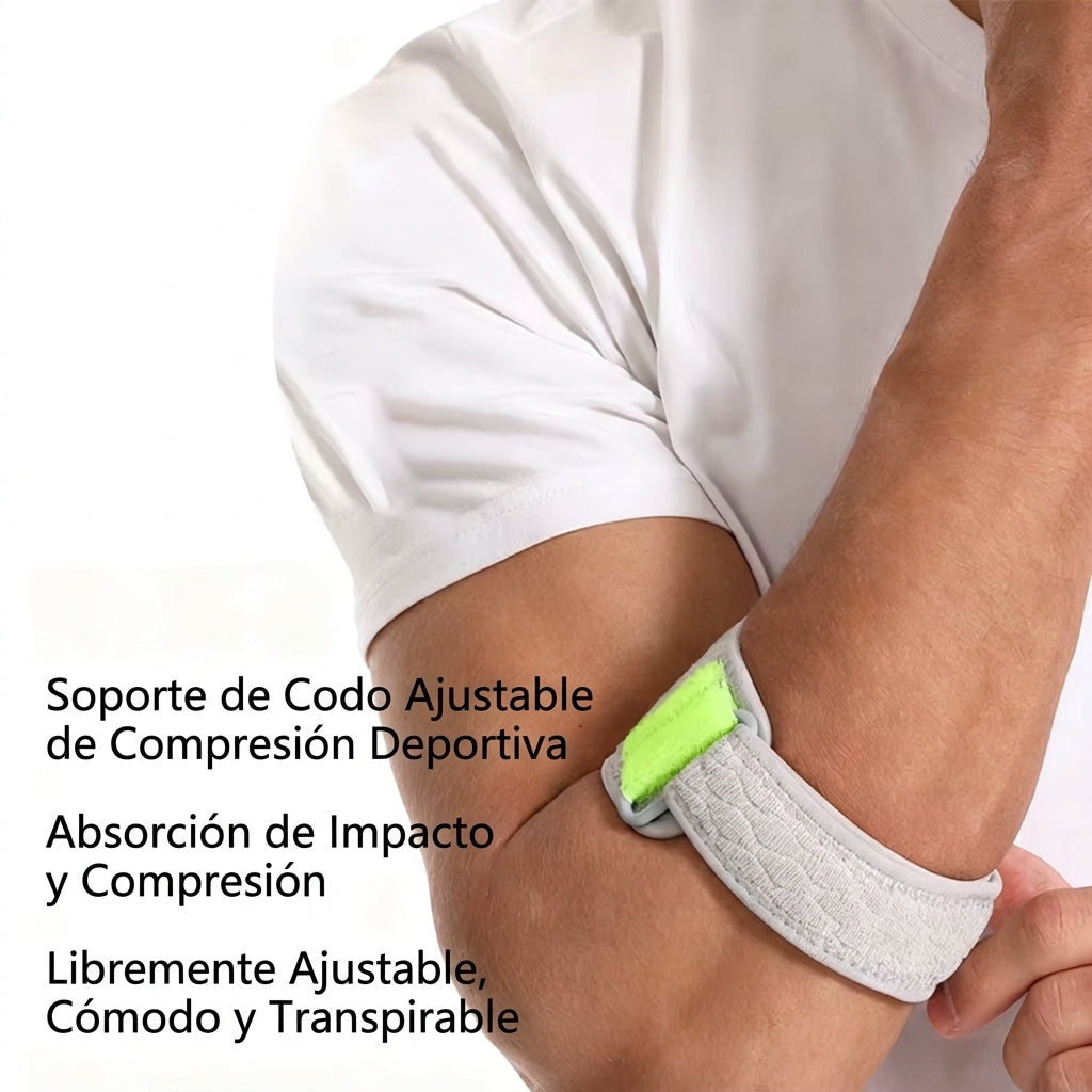 Almohadilla ajustable para dolor de codos y antebrazos