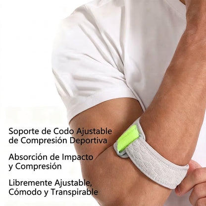 Almohadilla ajustable para dolor de codos y antebrazos