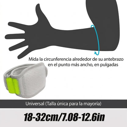 Almohadilla ajustable para dolor de codos y antebrazos